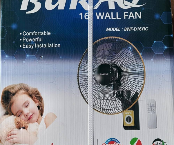 BURAQ 16inch Wall Fan